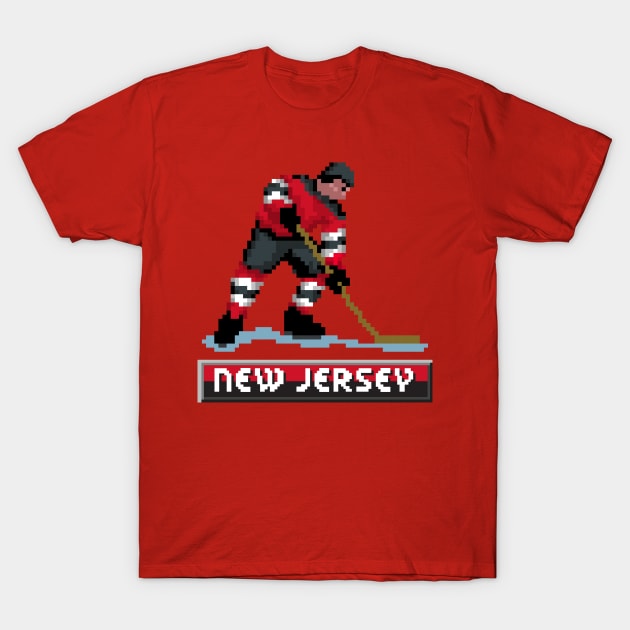 New Jersey Hockey T-Shirt by clarkehall